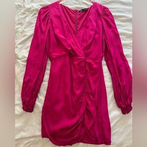 Zara fuchsia dress size small